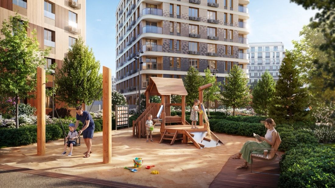 Экосити, Казань — архитектурная 3D-визуализация для GloraX, кадр 6