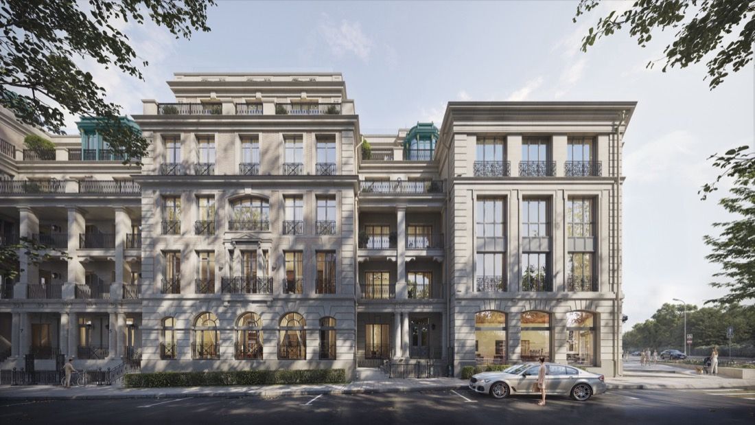 Le Dôme, Москва — архитектурная визуализация для ЛСР, кадр 4