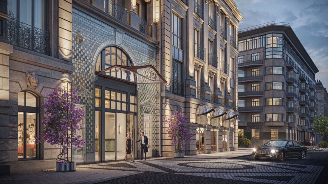 Le Dôme, Москва — архитектурная визуализация для ЛСР, кадр 8