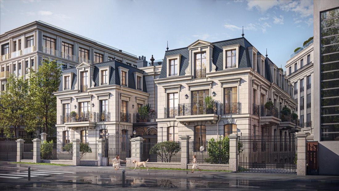 Le Dôme, Москва — архитектурная визуализация для ЛСР, кадр 9