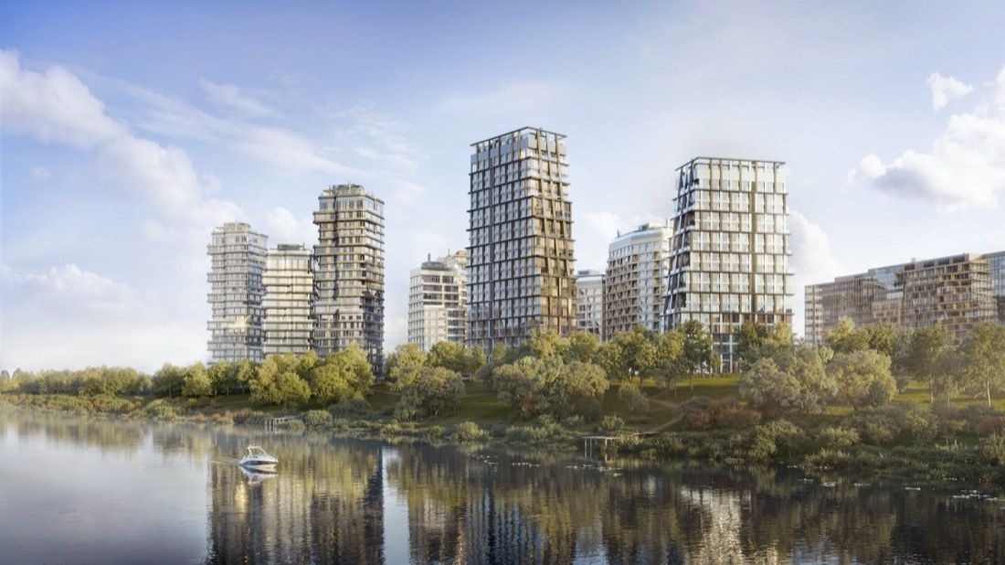 Остров 12.2, Москва — архитектурная 3D-визуализация для Донстрой, кадр 8