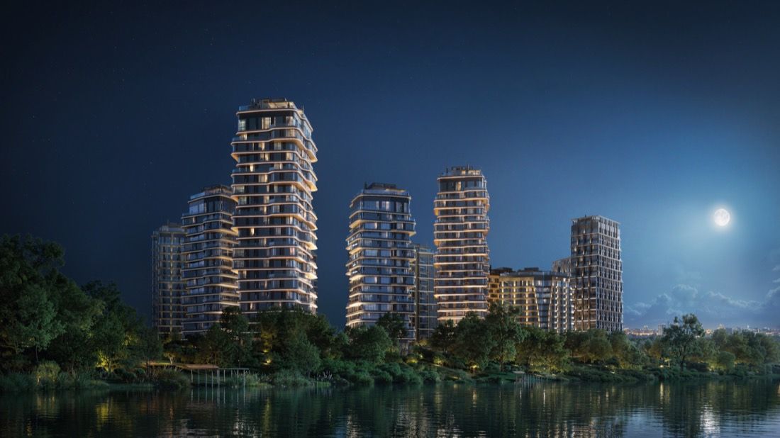 Остров 12.2, Москва — архитектурная 3D-визуализация для Донстрой, кадр 9
