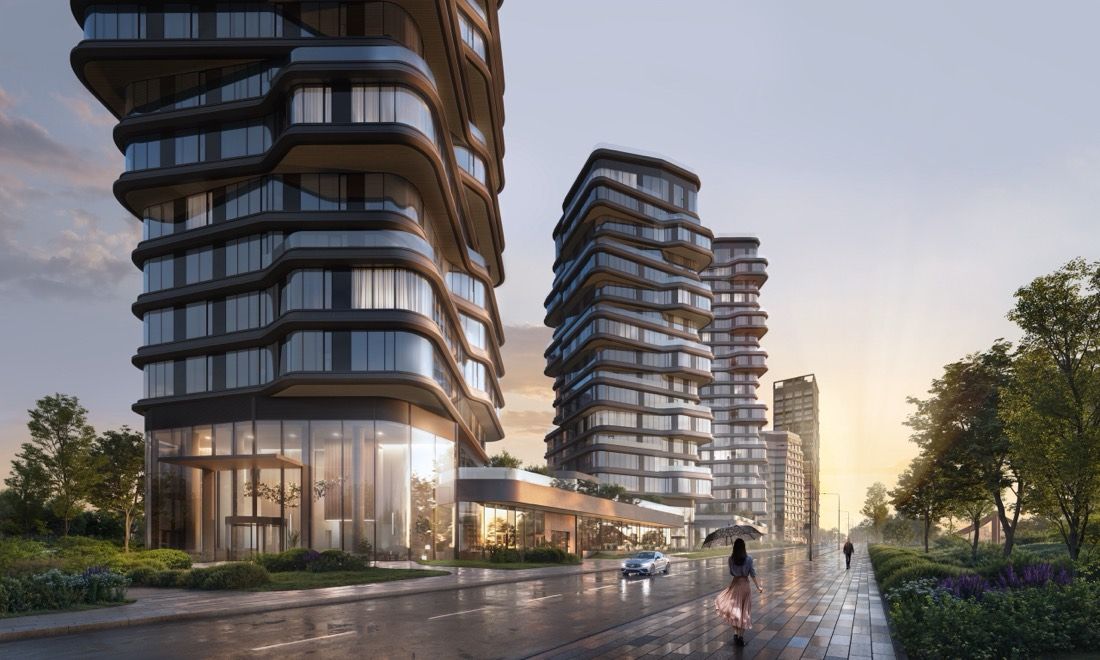 Остров 12.2, Москва — архитектурная 3D-визуализация для Донстрой, кадр 11