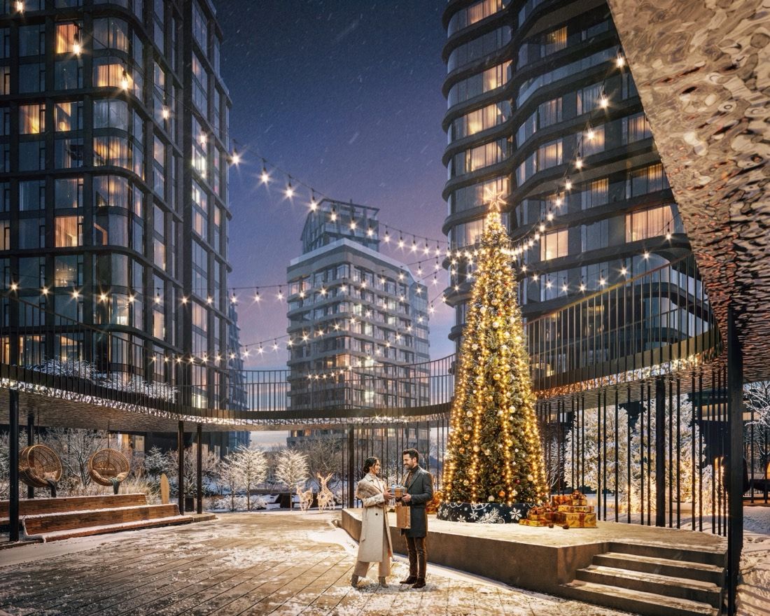 Остров 12.2, Москва — архитектурная 3D-визуализация для Донстрой, кадр 32