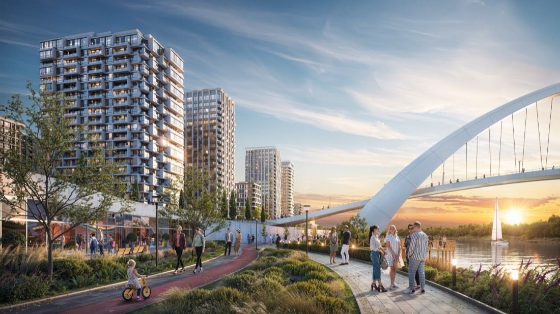 Остров, Москва — 3D-визуализация для Донстрой, кадр 3