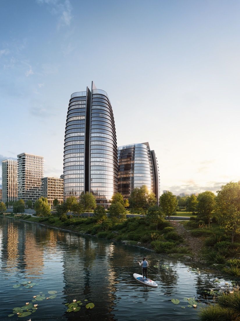 STONE Мнёвники, Москва — архитектурная визуализация для STONE, кадр 5