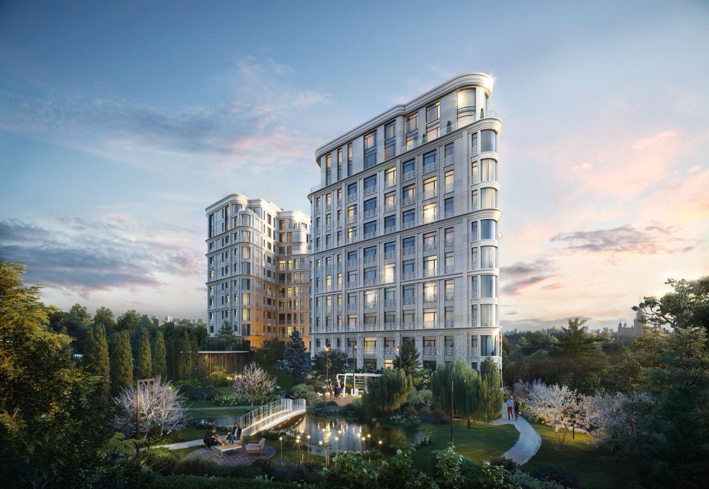 ДОМ XXII, Москва — архитектурная визуализация для Донстрой, кадр 1